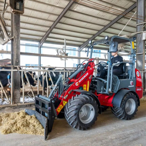 Chất lượng tốt CE được phê duyệt mini <span class=keywords><strong>loader</strong></span> máy móc DIESEL từ Trung Quốc của nhãn hiệu thiết bị nông nghiệp thủy tĩnh bánh xe tải - Product Image 1