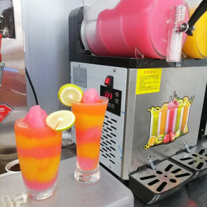 थोक 1 किलोग्राम बैग की पैकिंग वाणिज्यिक जमे हुए पेय आम का स्वाद बर्फ स्लुशी पाउडर मिश्रण - Product Image 2