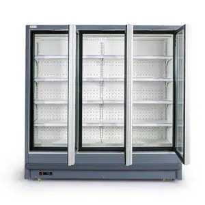 Beverage supermarket refrigeration upright freezer upright cooler