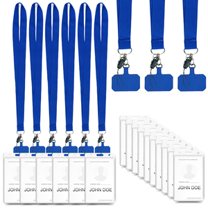 Most Popular Promotional High Quality Hot Sale Wholesale card holder <b>polyester</b> <b>lanyard</b> with logo custom - Product Image 6