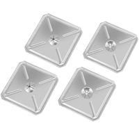 Galvanized Square Insulation Speed Wahsers I Inch Self-Locking Washers