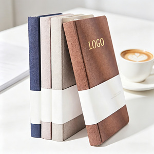 Quaderno in Lino e Pelle A5 Personalizzato <span class=keywords><strong>con</strong></span> Logo, Rilegatura a <span class=keywords><strong>Filo</strong></span>, Diario Quotidiano, Copertina Stampata a Quattro Colori per Ordini all'Ingrosso OEM - Product Image 1