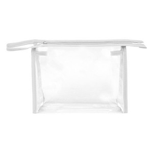 Bolsa de Cosméticos Transparente de Gran Capacidad, Ecológica y Resistente al Agua, Portátil, de TPU con Cierre - Product Image 2