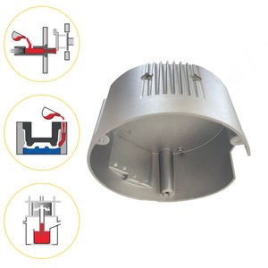 Produits de moulage sous pression en aluminium à haute pression de l'usine Pièce de moulage sous pression en aluminium de qualité supérieure personnalisée - Product Image 2