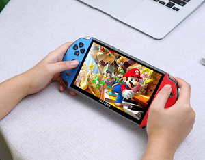 เครื่องเล่นเกมพกพา X12 Plus หน้าจอ <span class=keywords><strong>H</strong></span>-D 7 นิ้ว พร้อมเกมคลาสสิกในตัว 10,000 เกม เครื่องเล่นวิดีโอเกมย้อนยุค X12plus - Product Image 4