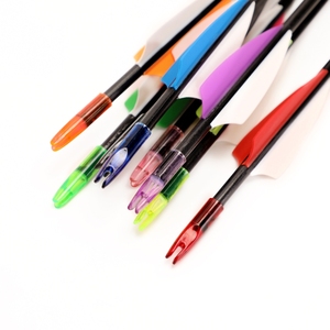 Arc léger boulon fibre de verre flèche en gros couleur <span class=keywords><strong>bleue</strong></span> pour le tir à l'arc tir chasse en plein air - Product Image 5