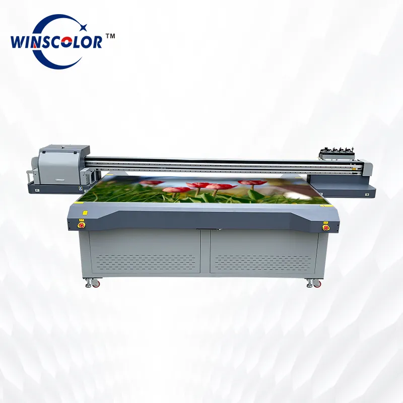 Impresora de inyección de tinta uv universal, impresora de cama plana, 2513H, China