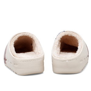 Pantoufles en <span class=keywords><strong>peluche</strong></span> pour femmes, pantoufles d'intérieur épaisses d'hiver, pantoufles de marque de créateur pour la maison, pantoufles en fourrure verte d'hiver pour hommes - Product Image 5