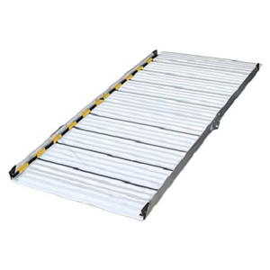 Rampe pliante portable en aluminium léger argenté de 2 m (6,5 pi) à deux sections pour fauteuil roulant et moto, modèle LY-FR9 Pet F, fabriquée en Chine - Product Image 5
