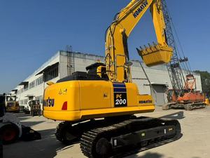 Good Supplier Model Komatsu PC200 Hydraulic Crawler Excavator With Strong Working Power and Stability for Sale - Product Image 2
