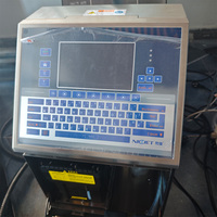 Nouvelle conception d'imprimante à jet d'encre automatique CIJ, machine d'impression de codes d'emballage industrielle
