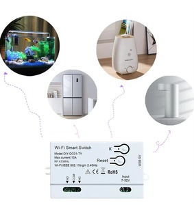<span class=keywords><strong>Tuya</strong></span> Smart Wifi Switch Module 5V 12V <span class=keywords><strong>RF</strong></span> <span class=keywords><strong>433</strong></span> Radio Télécommande 1 Canaux Inching Relay pour Alexa Google Smart Home - Product Image 3