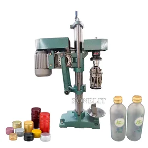 Semi automatic twist off glass bottle capping machine aluminum ropp capping machine