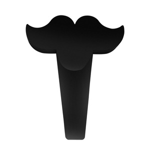Tappo per Vino a Forma di Barba Nera, Sigillante Sottovuoto, Sicuro e Antigoccia per Uso Domestico - Product Image 4