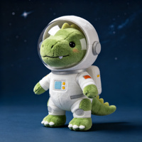 Ensemble de jouets en peluche douce, ours, dinosaure, avocat, poupées en peluche personnalisées pour enfants, cadeau