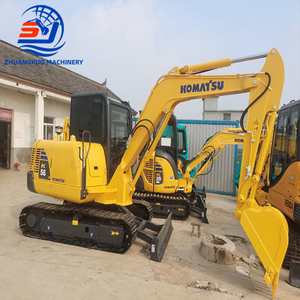 Nombreuses excavatrices d'occasion de haute qualité Excavatrice Komatsu PC56 originale Excavatrice sur chenilles Komatsu PC56 d'occasion économe en carburant à vendre - Product Image 3