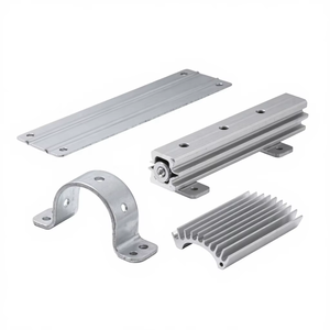 Custom Aluminum Steel <strong>Brass</strong> Stamping Parts <strong>Sheet</strong> Metal Stamping Service Heat Sink Chassis Cover Stamped Parts - Product Image 1