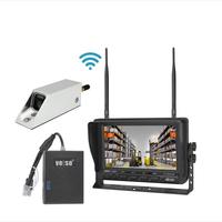Caméra IR de vidéosurveillance de vue de mât de chariot élévateur d'AHD 1080P avec le paquet d'alimentation pour REACH TRCK