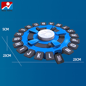 <span class=keywords><strong>Crazy</strong></span> <span class=keywords><strong>Spin</strong></span> Letter Game 1. Ausgabe Lernspiel zeug Kinderspiel zeug zum Lernen von englischen Buchstaben - Product Image 2