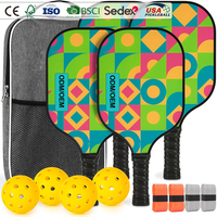 Pala de Pickleball de Fibra de Carbono 3K con Superficie Texturizada, Núcleo de Panal de PP, Logotipo Personalizado, Duradera, para Adultos, Venta al Por Mayor