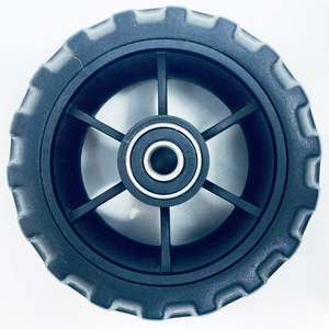 Rueda de Carrito de Juguete de Plástico de 4 Pulgadas con Neumático EVA para Carrito de Juguete - Product Image 1