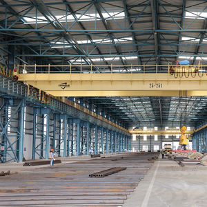 Grúa Puente Industrial Electromagnética de Viga Única 10+10T Altura de Elevación 6-40M Motor Bomba - Product Image 4