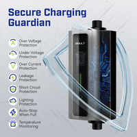 BYD Portable EV Chargeur Rapide 32A 1Phase EV Station de Charge avec 7KW Puissance de Sortie Nouvelle Condition EU BYD pour TESLA Chargeur