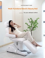 Fauteuil médical électrique à 3 moteurs pour esthétique, avec découpe frontale, pour chirurgie dentaire, plastique, tatouage et physiothérapie - Vente en gros