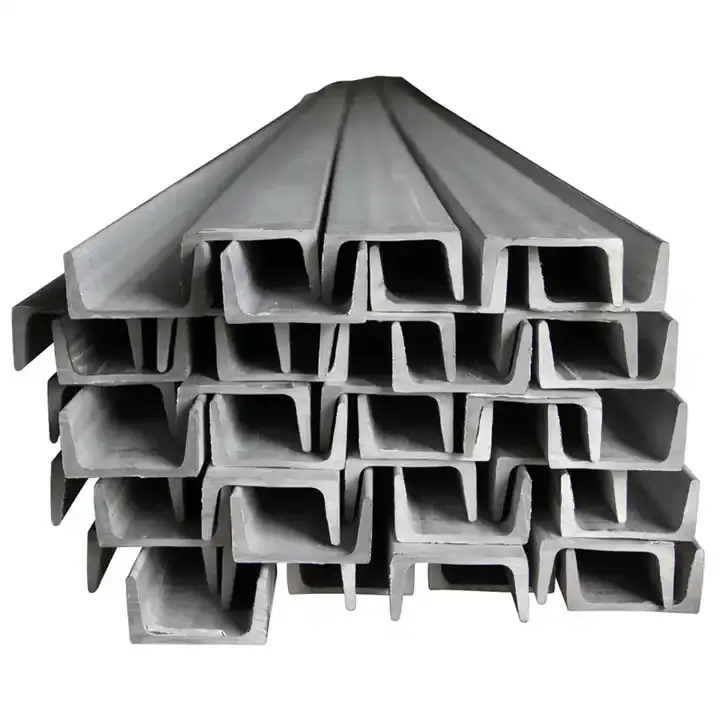 Sıcak RolledU kanal 0.2-30mm çelik bina şekillendirme makinesi c kanal çelik kanallar galvanizli galvanizli çelik c kanal