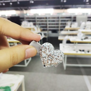 Bebé accesorios para el pelo lentejuelas corazón forma de <span class=keywords><strong>estrella</strong></span> de cinco puntas de pelo del conjunto para los niños - Product Image 4