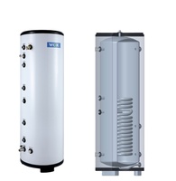 Réservoir d'eau haute efficacité en acier inoxydable Duplex 2205 260L pour pompe à chaleur air-eau, usage domestique, commercial et hôtelier