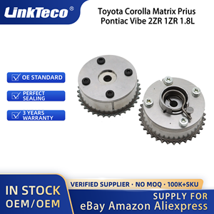 Linkteco Pair VVT Timing Nockenwellen rad für Toyota Corolla Matrix Prius Pontiac Vibe 2ZR 1ZR 1.8L 2009-2015 130700 T010 130500 T021 - Product Image 5