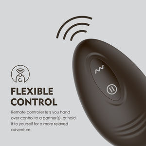 Neues Design Penis Ring Hahn vergrößerung Produkt verzögerung Ejakulation Sexspielzeug 10 Modus Vibrierender Cockring für Männer - Product Image 6