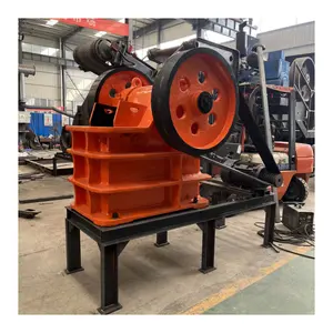 Jaw Crusher 10tph Pe150x250 Jaw Crusher With Foldable Belt Conveyor Movable Jaw Crusher