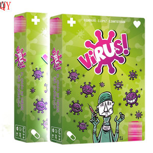 Juego de Mesa Clásico QY English Virus, 2-6 Jugadores, Juego de Fiesta, Divertido, Caja de Cartón, Impresión a Todo Color - Product Image 1