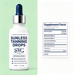 Gotas Autobronceadoras OEM de Lujo con Aceite de Coco y Aloe Vera para un Brillo Natural y una Piel Radiante, con Hidratación - Product Image 5