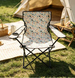<span class=keywords><strong>Silla</strong></span> Mecedora Plegable de Metal Personalizada Tepu, Muebles Ligeros y Portátiles para Exteriores y Camping con Bolsa de Almacenamiento, Sillas de Playa - Product Image 3