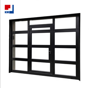 <span class=keywords><strong>Porte</strong></span> <span class=keywords><strong>de</strong></span> <span class=keywords><strong>garage</strong></span> <span class=keywords><strong>sectionnelle</strong></span> pliable pour villa, automatique, en verre dépoli, coulissante, 9x8, en alliage d'aluminium, anti-effraction, moderne - Product Image 2