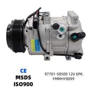 Compresseur de climatisation 97701-S8500 avec embrayage, compresseur de climatisation automobile pour Hyundai Palisade SEL 3.8l - Product Image 1