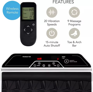 Alat Pijat Kaki Elektrik dengan Getaran dan Remote Control untuk Refleksiologi dan Pereda Nyeri Kaki - Product Image 4