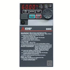 E800 Series Three-phase 220V <b>Voltage</b> Input Frequency <b>Converter</b> FR-E820-0.75K-1 FR-E820-0.2K-1 FR-E820-2.2K-1 FR-E820-0.2K-1 FR-E - Product Image 1
