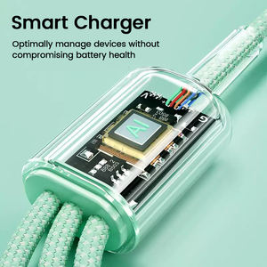 สายชาร์จแบบ 3 in 1 <span class=keywords><strong>ราคา</strong></span>โรงงาน สายดาต้าแบบยืดหยุ่น ชาร์จเร็<span class=keywords><strong>ว</strong></span> 3A 1 เมตร 2 เมตร ใช้ได้กับโทรศัพท์ทั่<span class=keywords><strong>ว</strong></span>ไป/Type C/Huawei <span class=keywords><strong>OPPO</strong></span> - Product Image 3