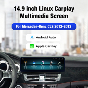 ZWNAV 2560*720p 14.9 นิ้ว รองรับ Apple Carplay สำหรับรถยนต์ Mercedes Benz CLS ปี 2012-2013 ระบบปฏิบัติการ LINUX เครื่องเล่นมัลติมีเดียในรถยนต์ พร้อมระบบนำทาง GPS - Product Image 2