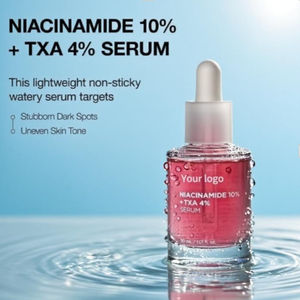 ניאסינמיד 10 + טקה, חומצה היאלורונית, חומצה גליקולית, ויטמין <span class=keywords><strong>b12</strong></span>, תמצית עור זכוכית, טיהור - Product Image 2