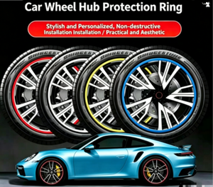 Protector de Aro de Rueda de Acero para Automóvil, Anticolisión, Antiarañazos, Cubierta Decorativa de Aluminio para Rueda, Marca OEM, Modelo Original - Product Image 1