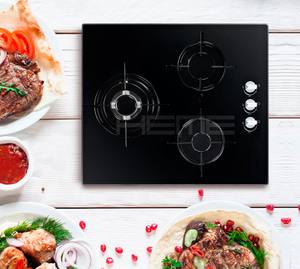 OEM ODM CE Approved 3-Burner Gas <b>Stove</b> for Kitchen Cooking Built-In Electronic Ignition Appliances - Product Image 3