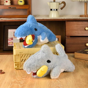 Diseño personalizado cazando tiburones pequeños juguetes de peluche Material de poliéster juguetes de animales de peluche para máquina de garra - Product Image 5