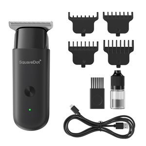 Mini Recortadora de Pelo ProTap, Cortadora de Barba Inalámbrica, Recortadora de Pelo Facial Eléctrica a Prueba de Agua para el Cuidado Diario - Product Image 3