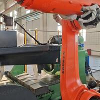 Robot de manutention CNC KUKA, bras robotique de chargement et de déchargement automatique pour tour, fraiseuse, ligne de production