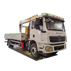 SHACMAN camion de levage de manipulateur de boom télescopique hydraulique de 16 tonnes à vendre